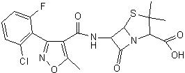 Flucloxacillin acid